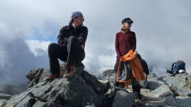 Blick vom Mt. Luxmore, Kepler Track, Tag 2.
