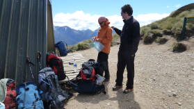 Hanging Valley Shelter, Kepler Track, Tag 2.