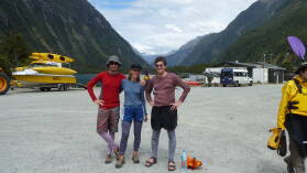 Kayaktour im Milford Sound.