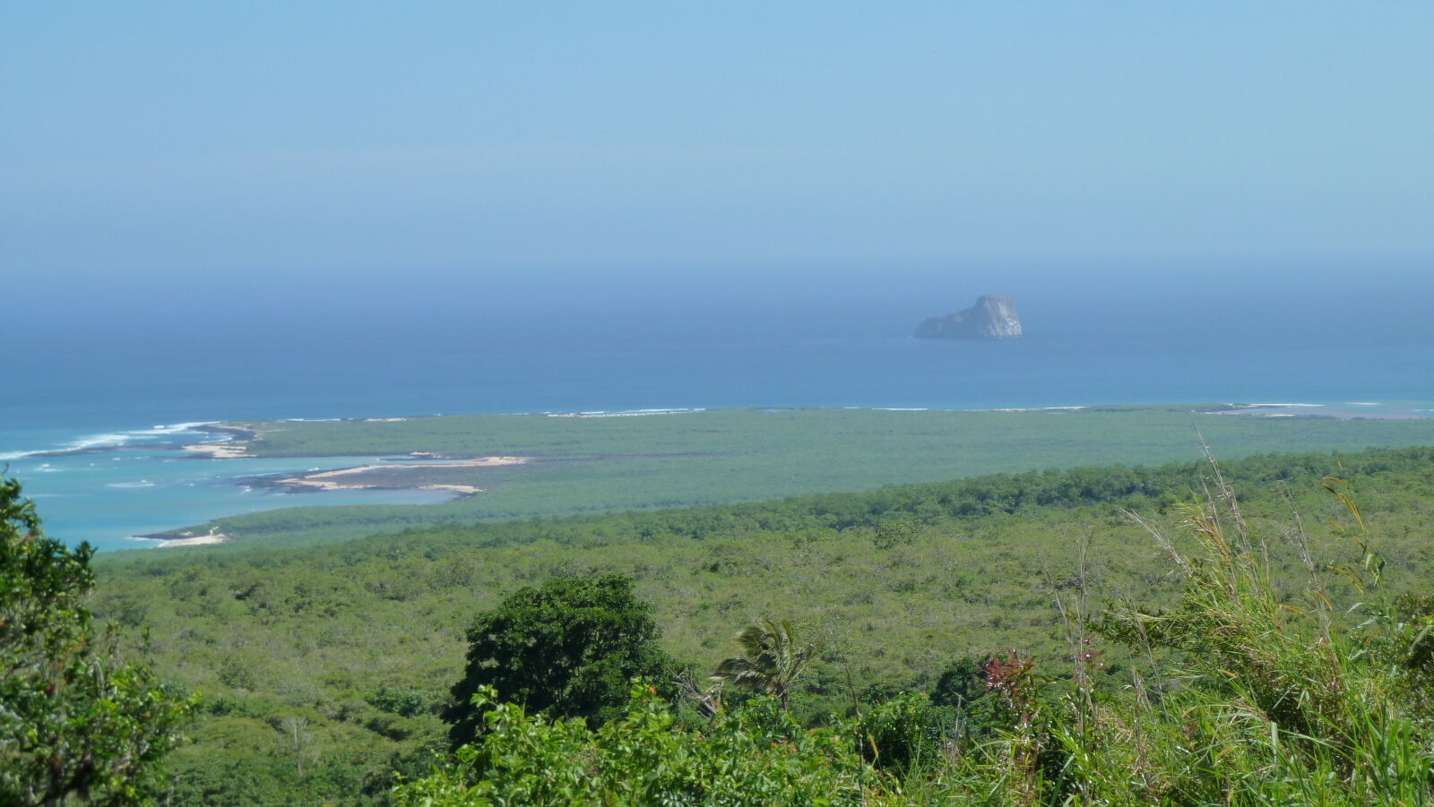 Blick auf Kicker Rock, San Cristobal.