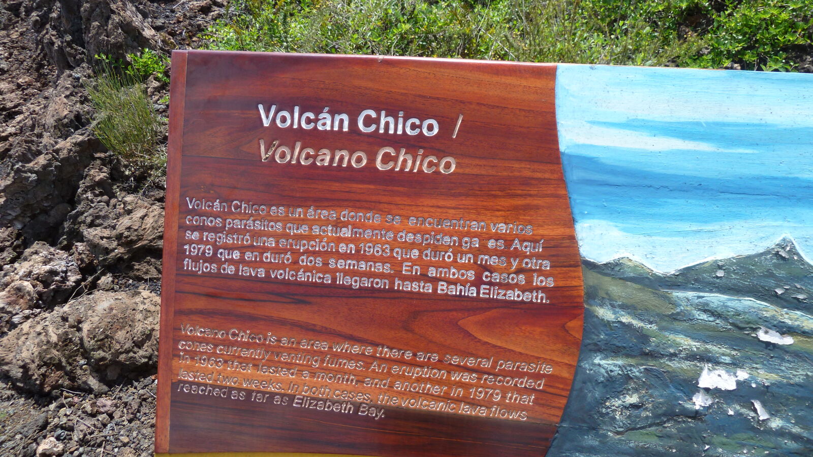 Volcán Chico, Isabela.