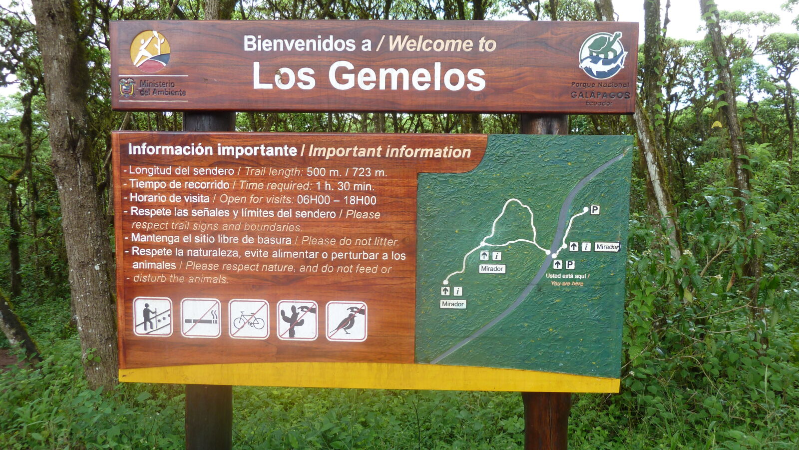 Los Gemelos, Santa Cruz.