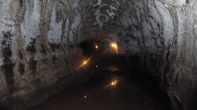 Lavatunnel, Santa Cruz.