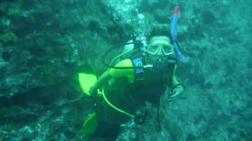 Tauchgang bei Kicker Rock, San Cristobal.