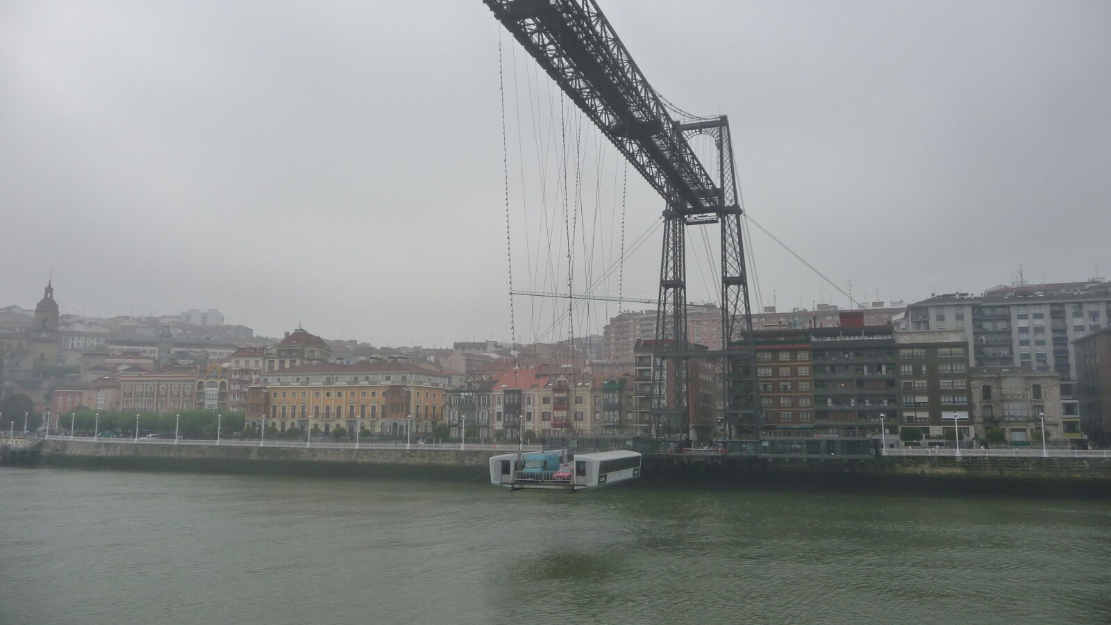 Die TransporterbrÃ¼cke Pont Bizkaia.