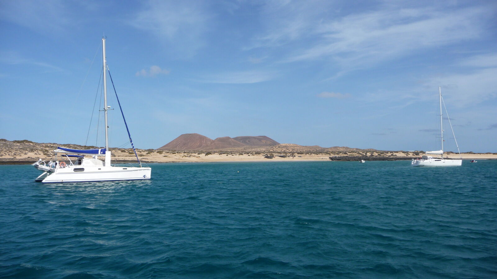 Ankerbucht vor Graciosa.