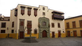 Kolumbushaus in Las Palmas / Gran Canaria.