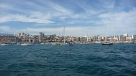 Ankerplatz von Las Palmas / Gran Canaria.