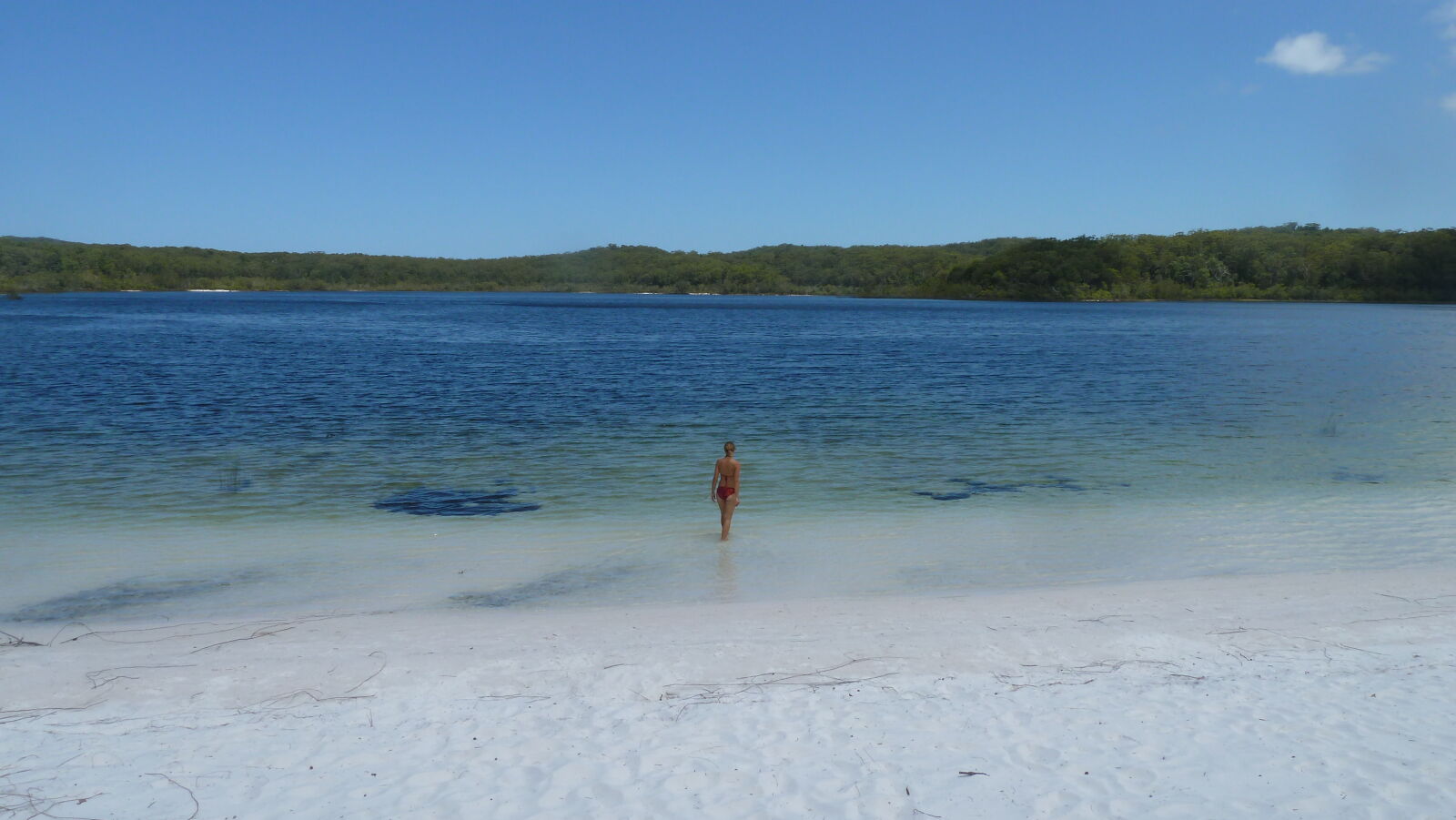 Lake McKenzie, Fraser Island.