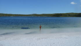 Lake McKenzie, Fraser Island.