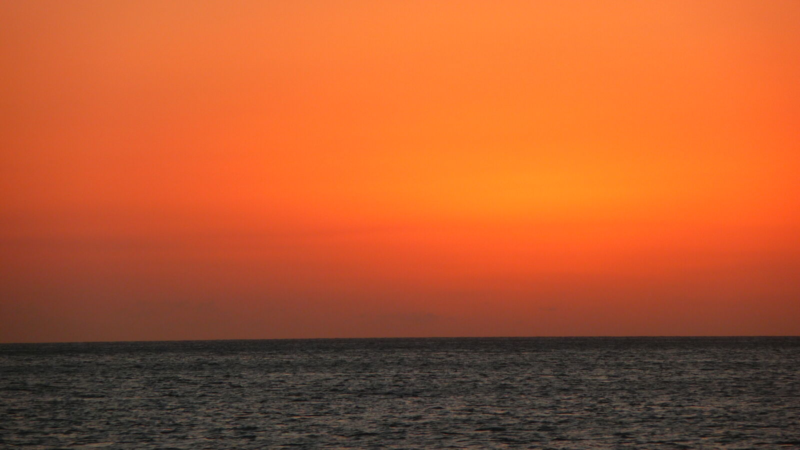Sonnenuntergang.