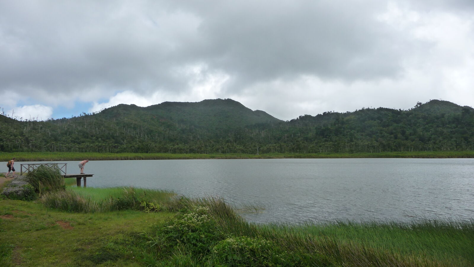 Grand Etang Lake.