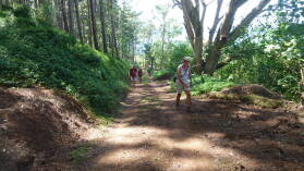 Besteigung des Mt. Pohue Rahi.