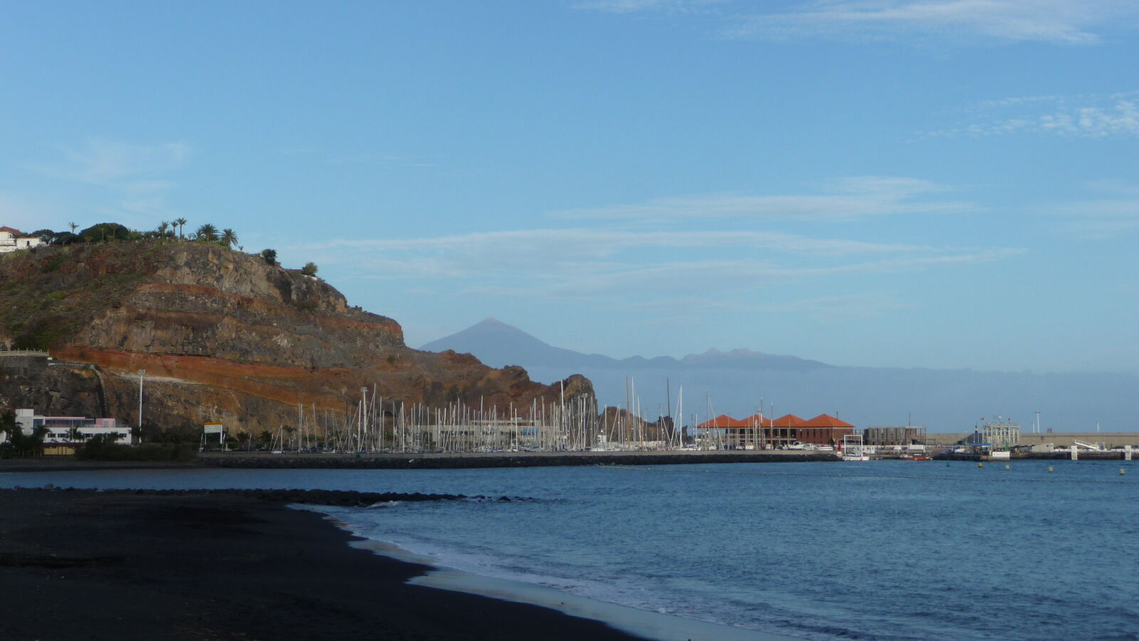 Hafen von San Sebastián, La Gomera.