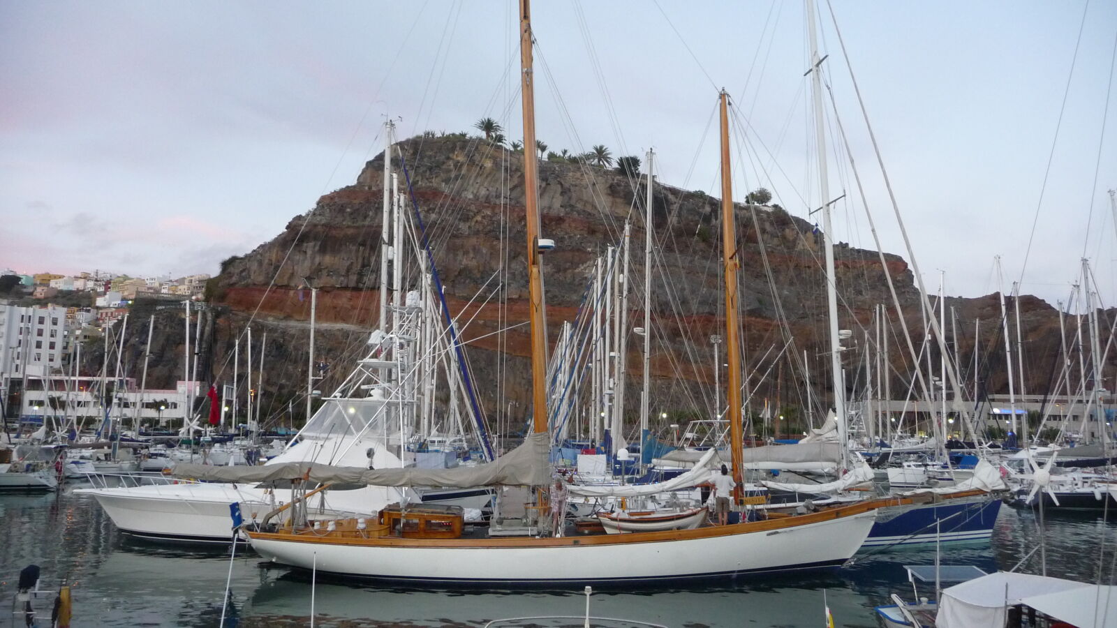 Hafen von San Sebastián, La Gomera.