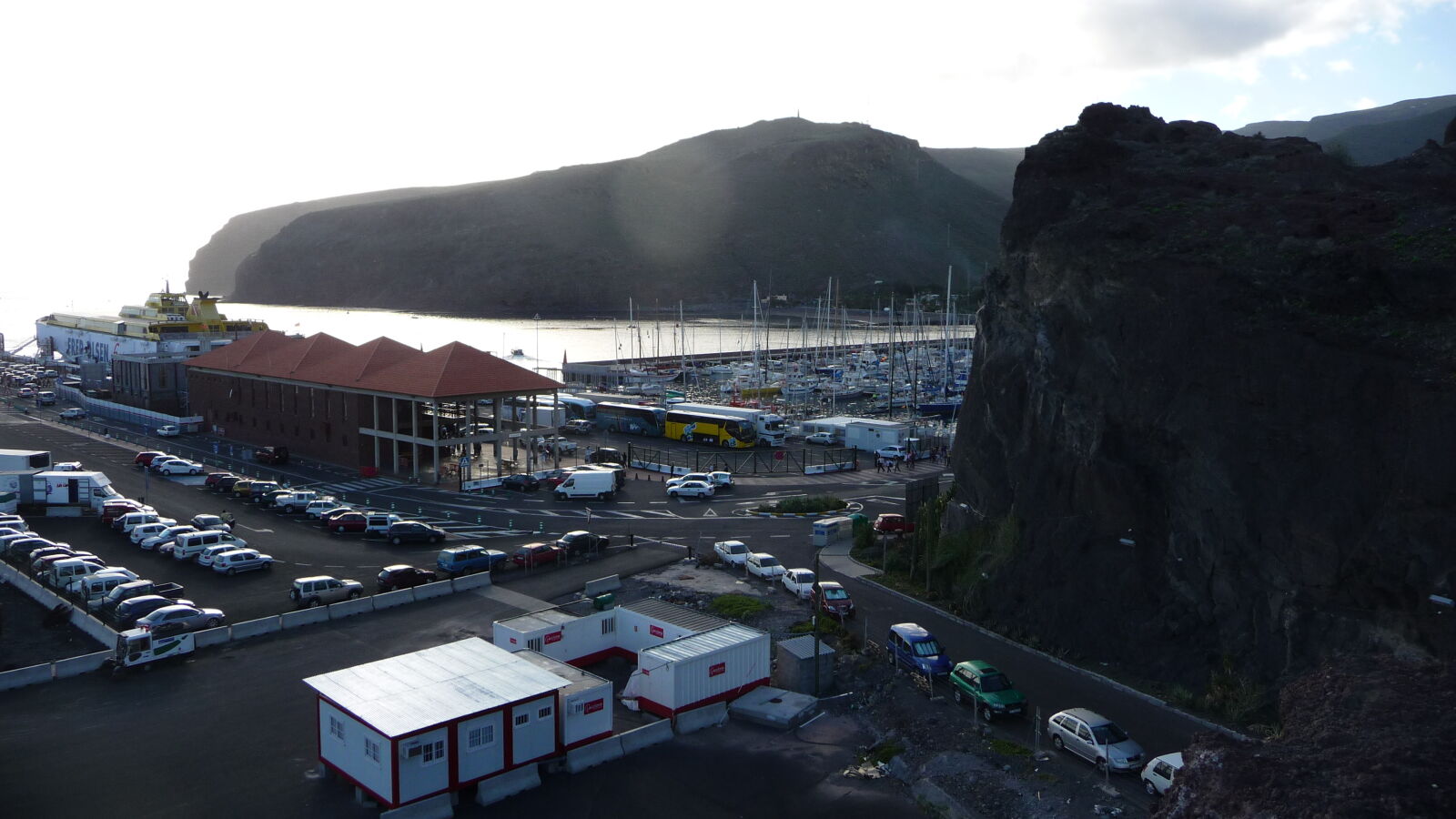Hafen von San Sebastián, La Gomera.