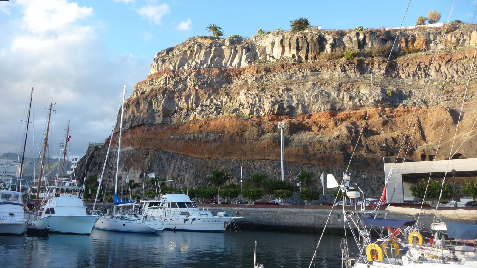 Hafen von San Sebastián, La Gomera.