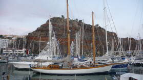Hafen von San Sebastián, La Gomera.