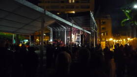 Silvesterfeier in San Sebastián.
