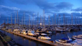 Hafen von San Sebastián, La Gomera.