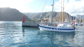 Unser Schwesternschiff, die Ebbtide 36 