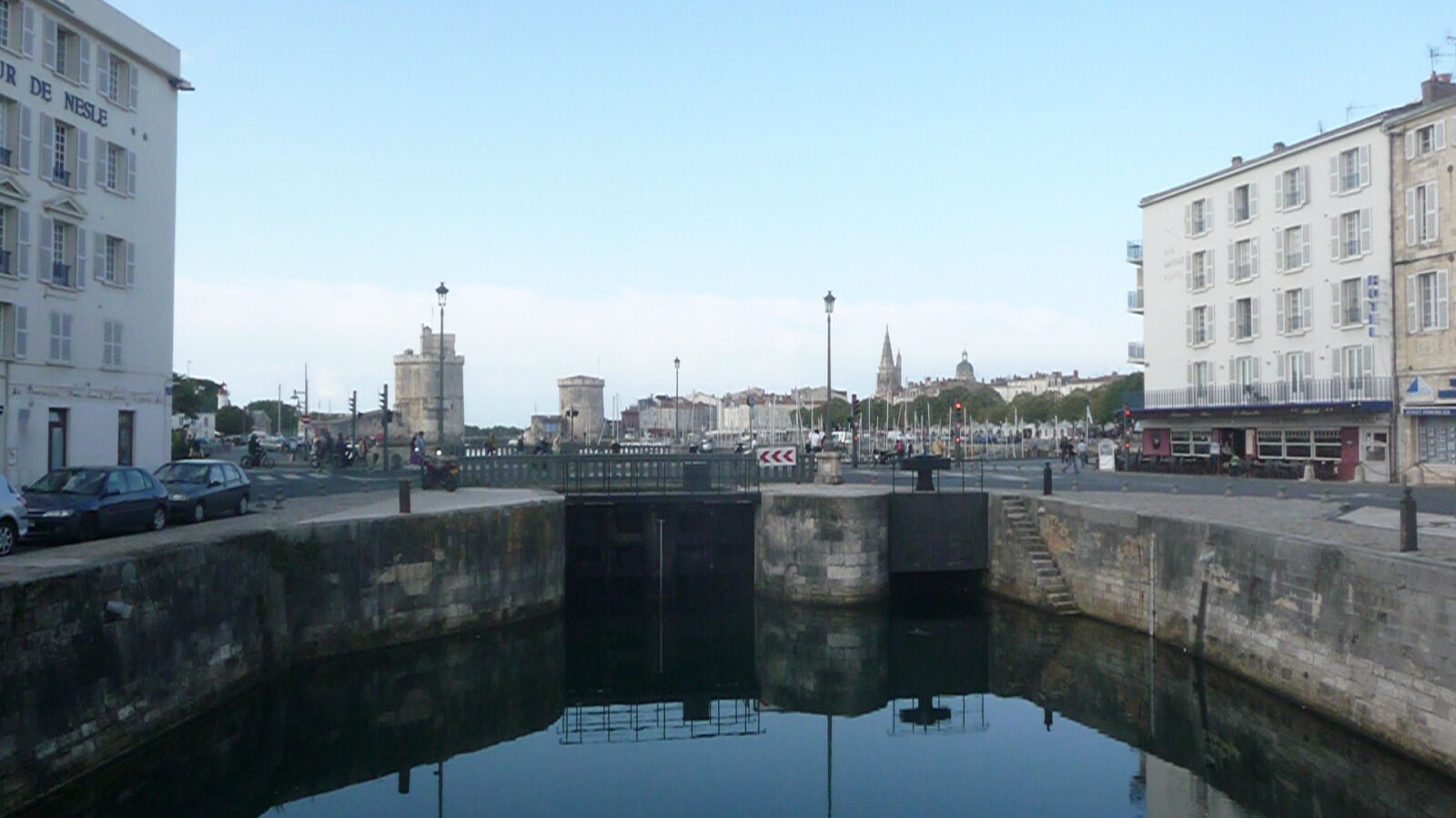Schleuse in La Rochelle