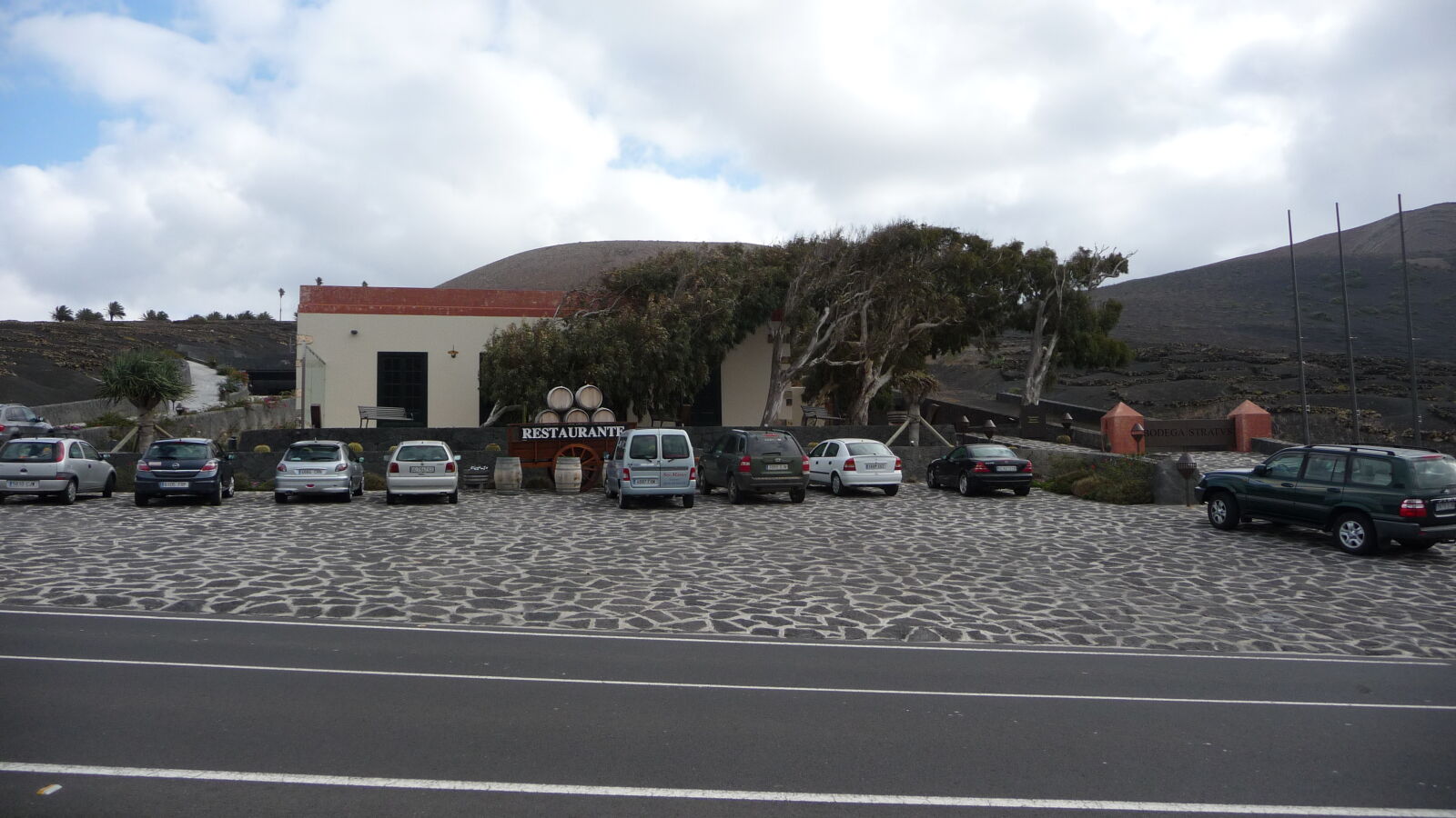 Bodega an der Weinstraße "La Geria".
