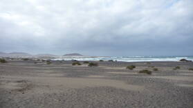 Strand von Caleta de Famara.