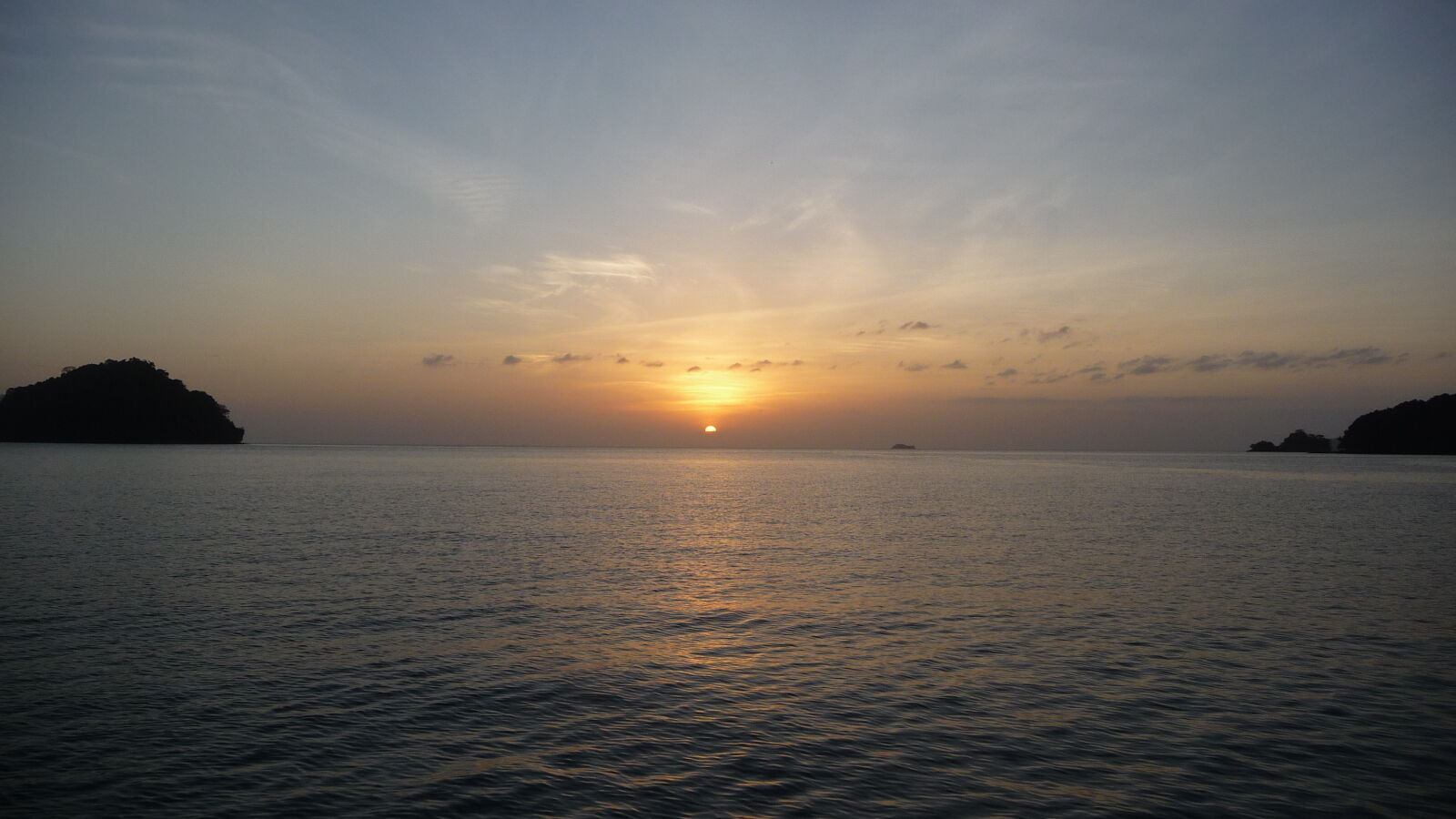 Sonnenaufgang.