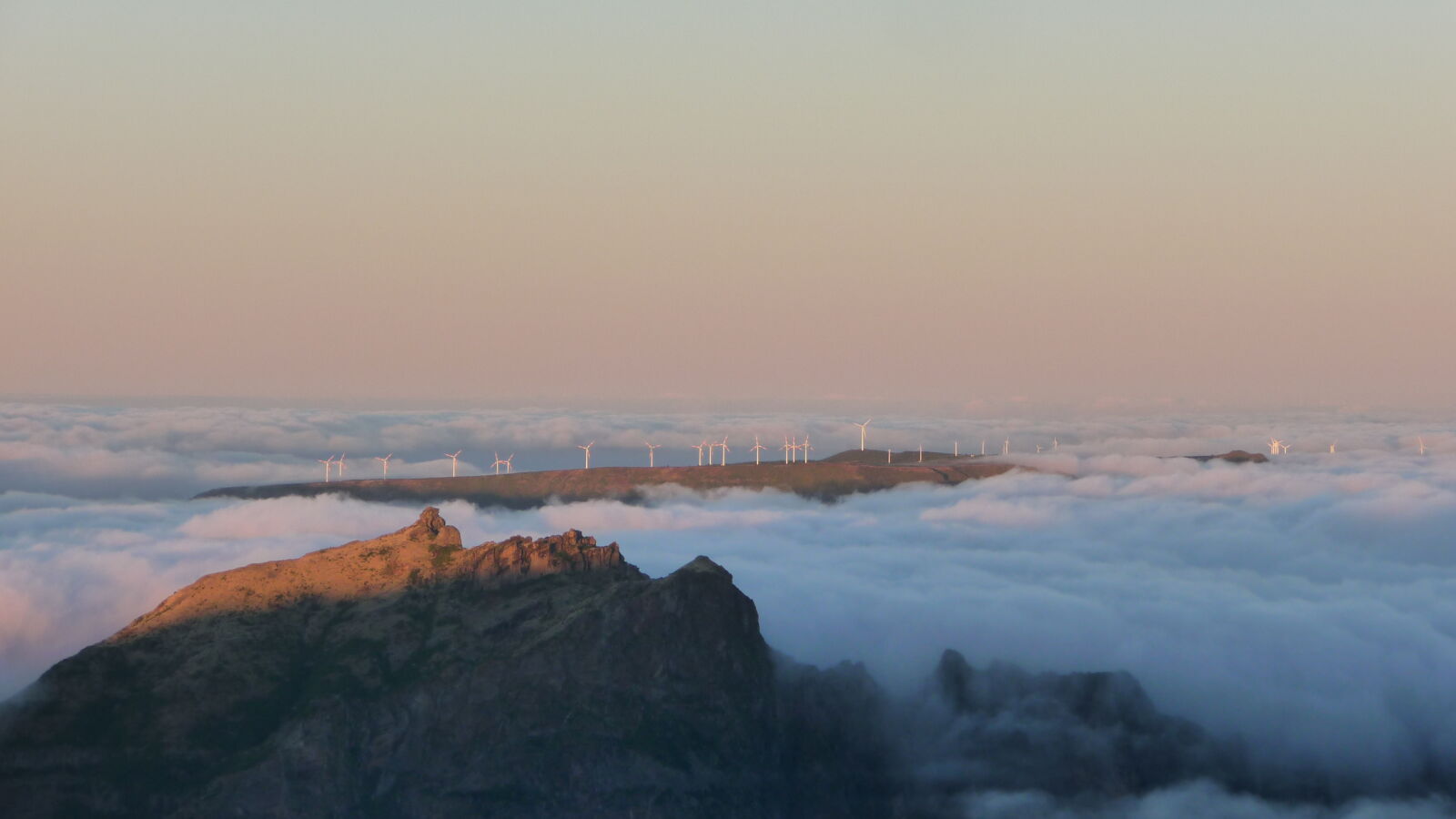 Auf dem Pico do Arieiro.