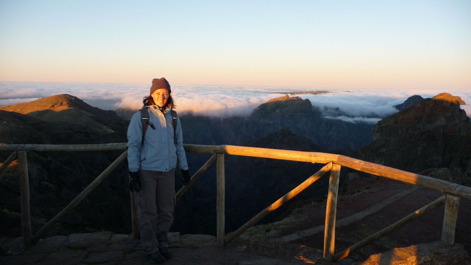 Auf dem Pico do Arieiro.