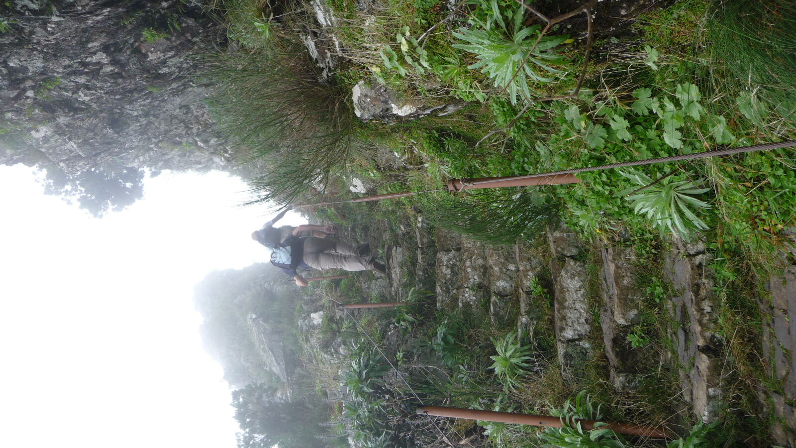 Vom Pico Ruivo zum Pico do Arieiro.