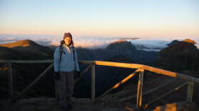 Auf dem Pico do Arieiro.