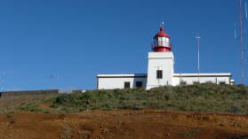 Leuchtturm am Ponto da Pargo.