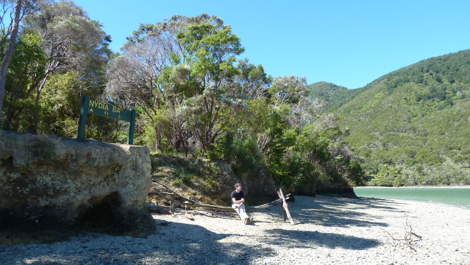 Nydia Bay Campground, Nydia Track.