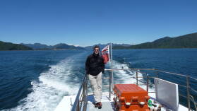 Versehentliche Schiffsrundfahrt, Pelorus Sound.