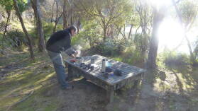 Nydia Bay Campground, Nydia Track.