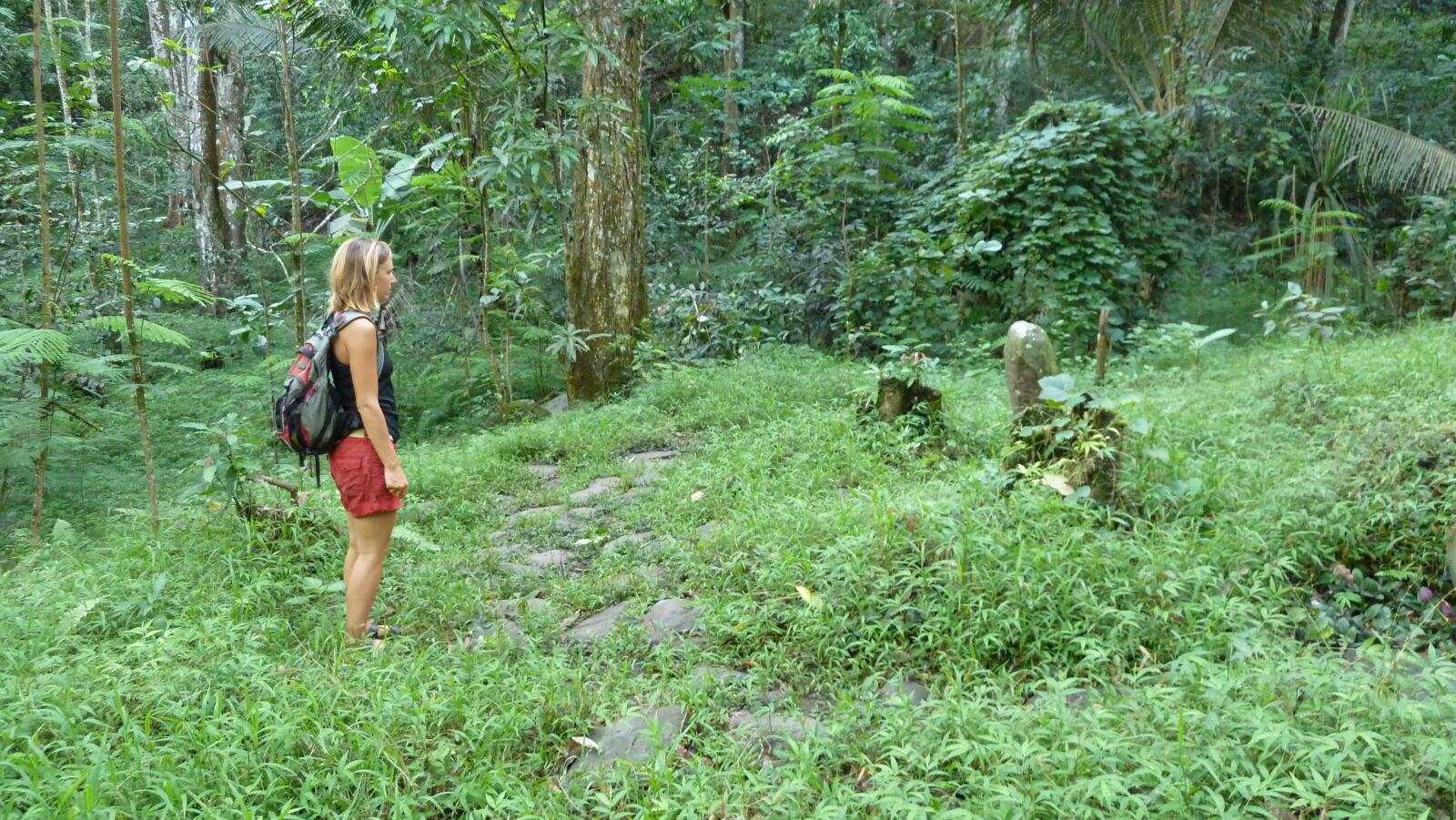 Smiling Tiki, Hiva Oa.