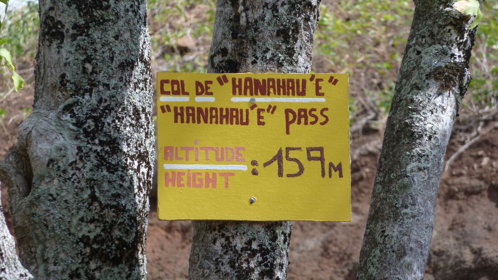 Wanderung von Hanaiapa nach Hanatekuua, Hiva Oa.