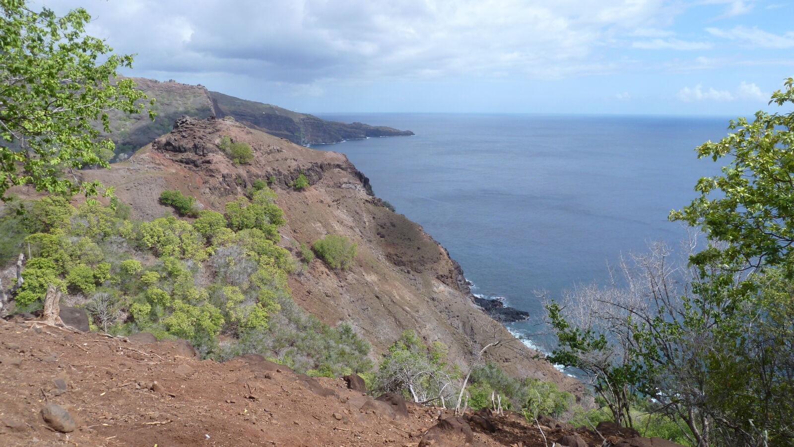 Wanderung von Hanaiapa nach Hanatekuua, Hiva Oa.