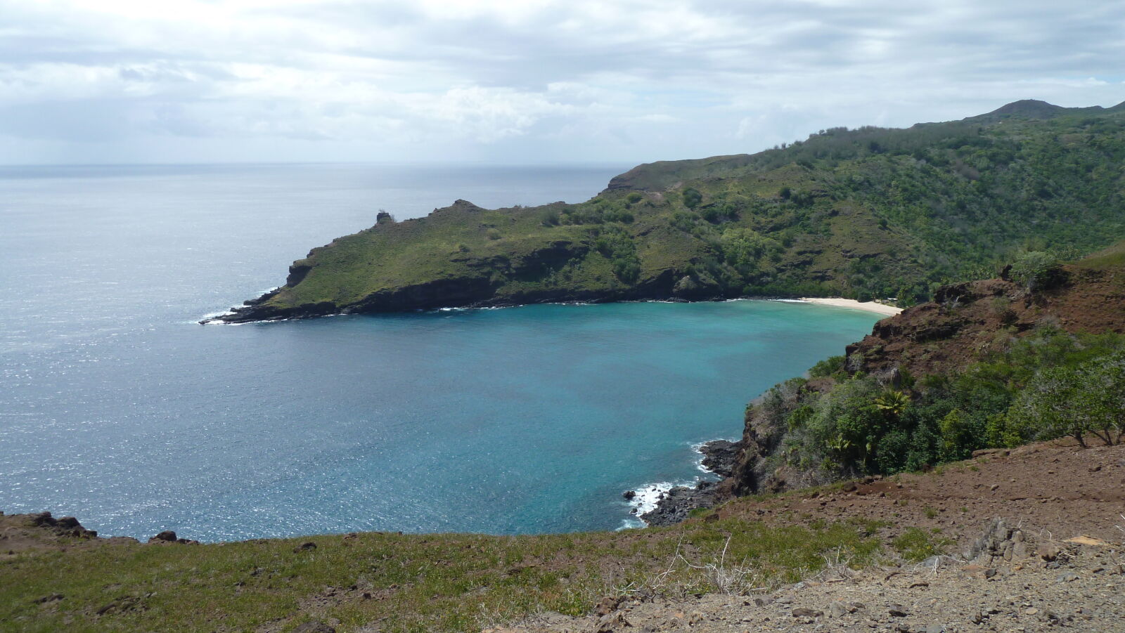 Wanderung von Hanaiapa nach Hanatekuua, Hiva Oa.