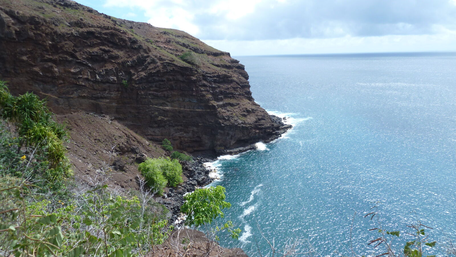 Wanderung von Hanaiapa nach Hanatekuua, Hiva Oa.