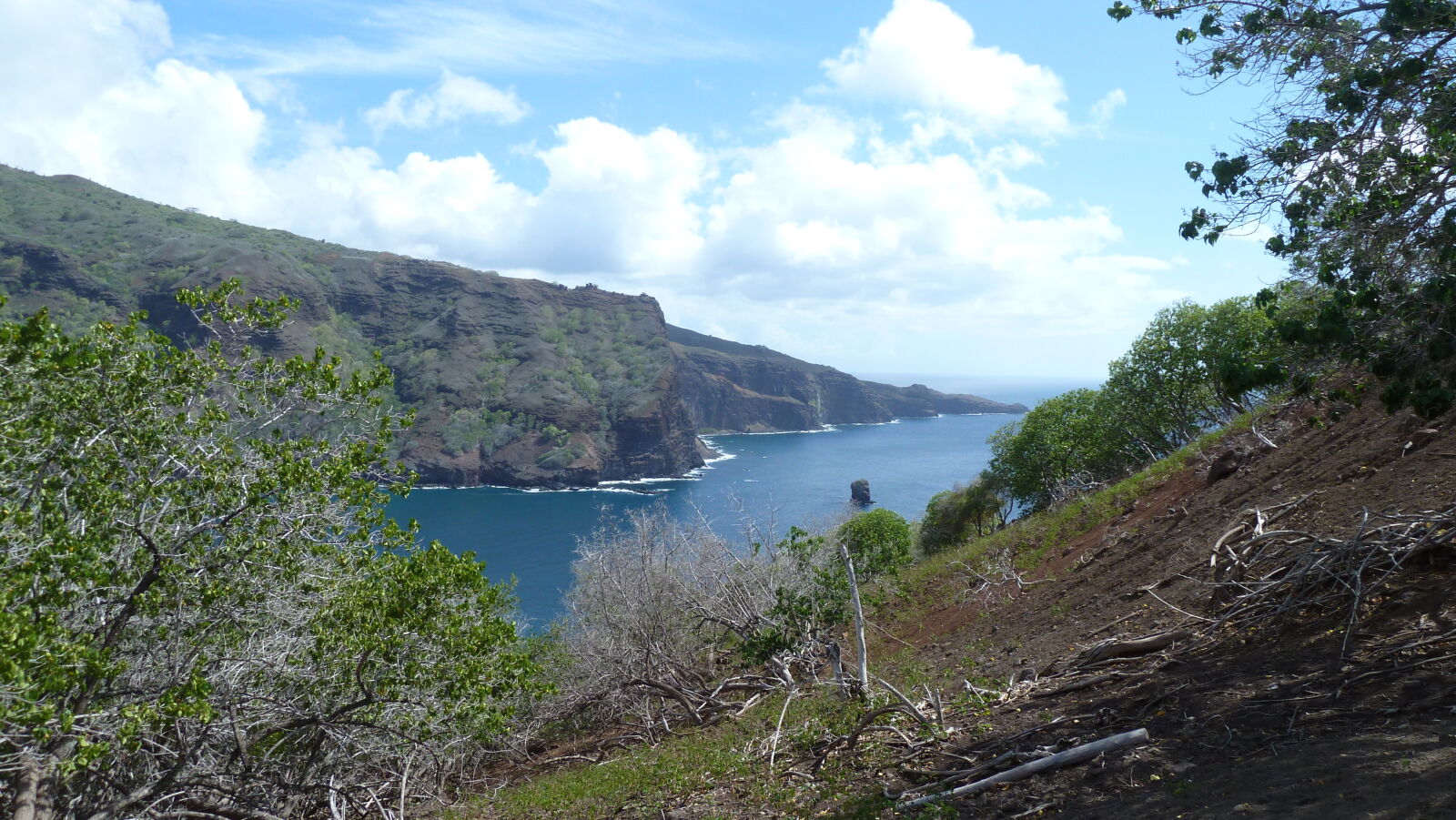 Wanderung von Hanaiapa nach Hanatekuua, Hiva Oa.