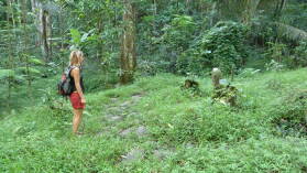 Smiling Tiki, Hiva Oa.
