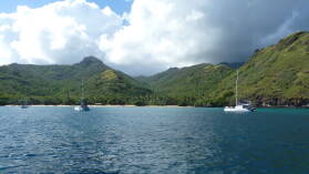 Baie Hanamoenoa, Tahuata.