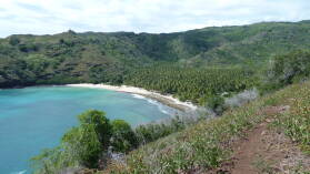 Wanderung von Hanaiapa nach Hanatekuua, Hiva Oa.