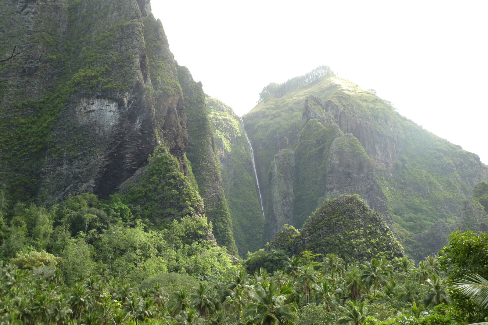 Wanderung von Hakaui zum Vaipo Wasserfall, Nuku Hiva.