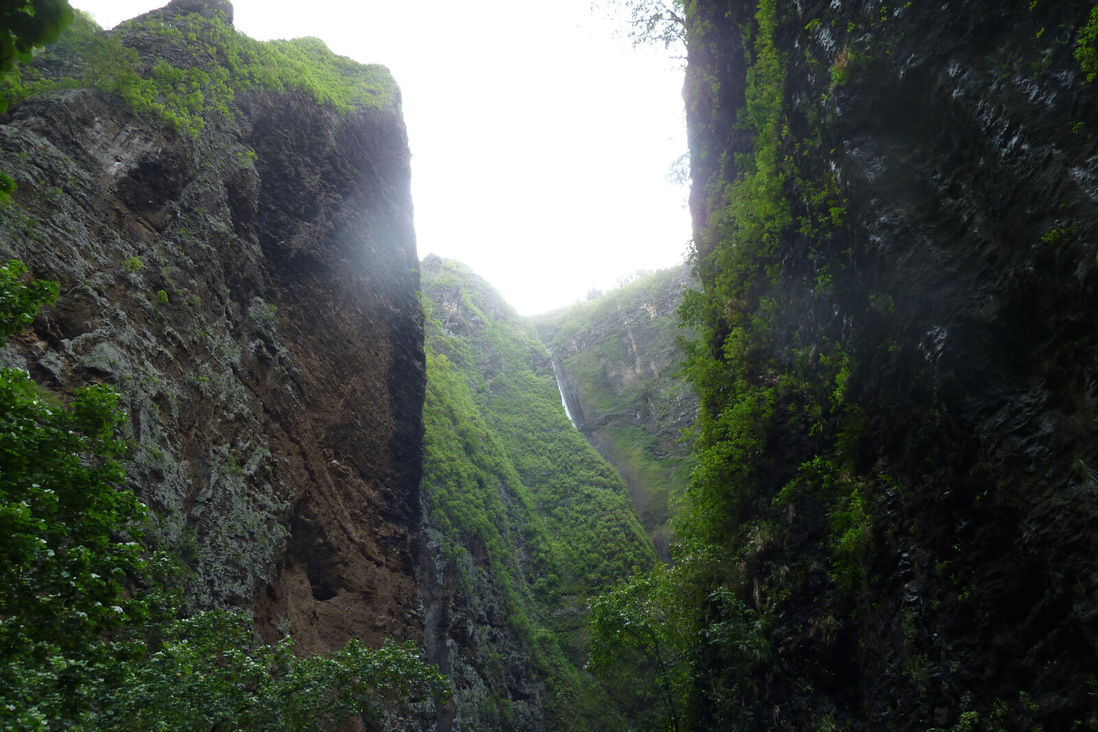 Wanderung von Hakaui zum Vaipo Wasserfall, Nuku Hiva.