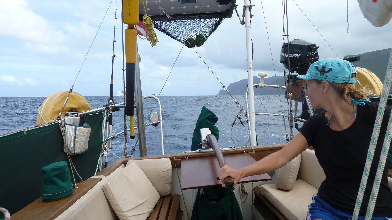 Von Hakatea nach Taiohae, Nuku Hiva.