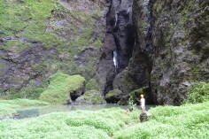 Wanderung von Hakaui zum Vaipo Wasserfall, Nuku Hiva.